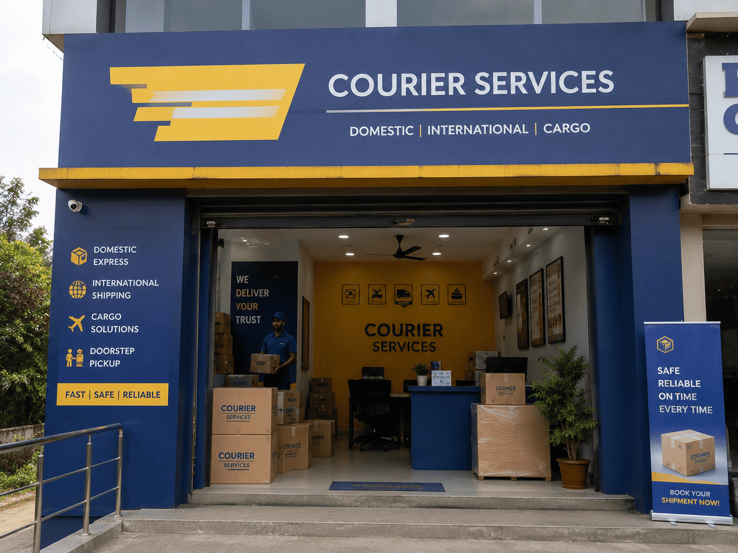 Courier Services - Dial kerala