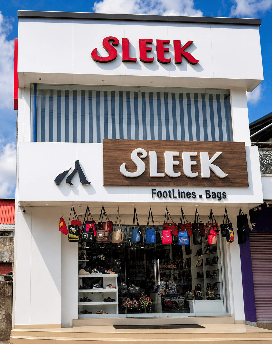 Sleek Footlines Bags
