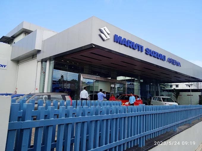 Maruti Suzuki ARENA & Sarathy Autocars, Pallimukku, Kollam, Kerala, India