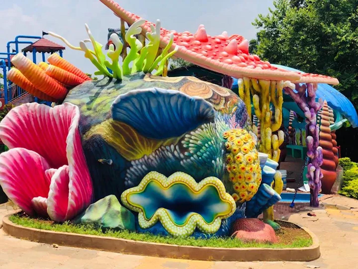 Flora Fantasia Amusement Park, Malappuram, Kerala, India