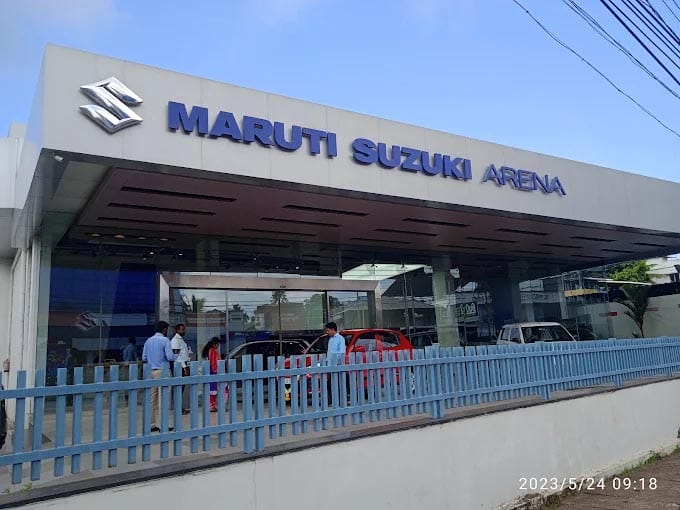 Maruti Suzuki ARENA & Sarathy Autocars, Pallimukku, Kollam, Kerala, India