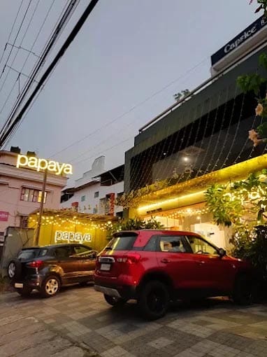 Café Papaya, Kochi, Kerala, India