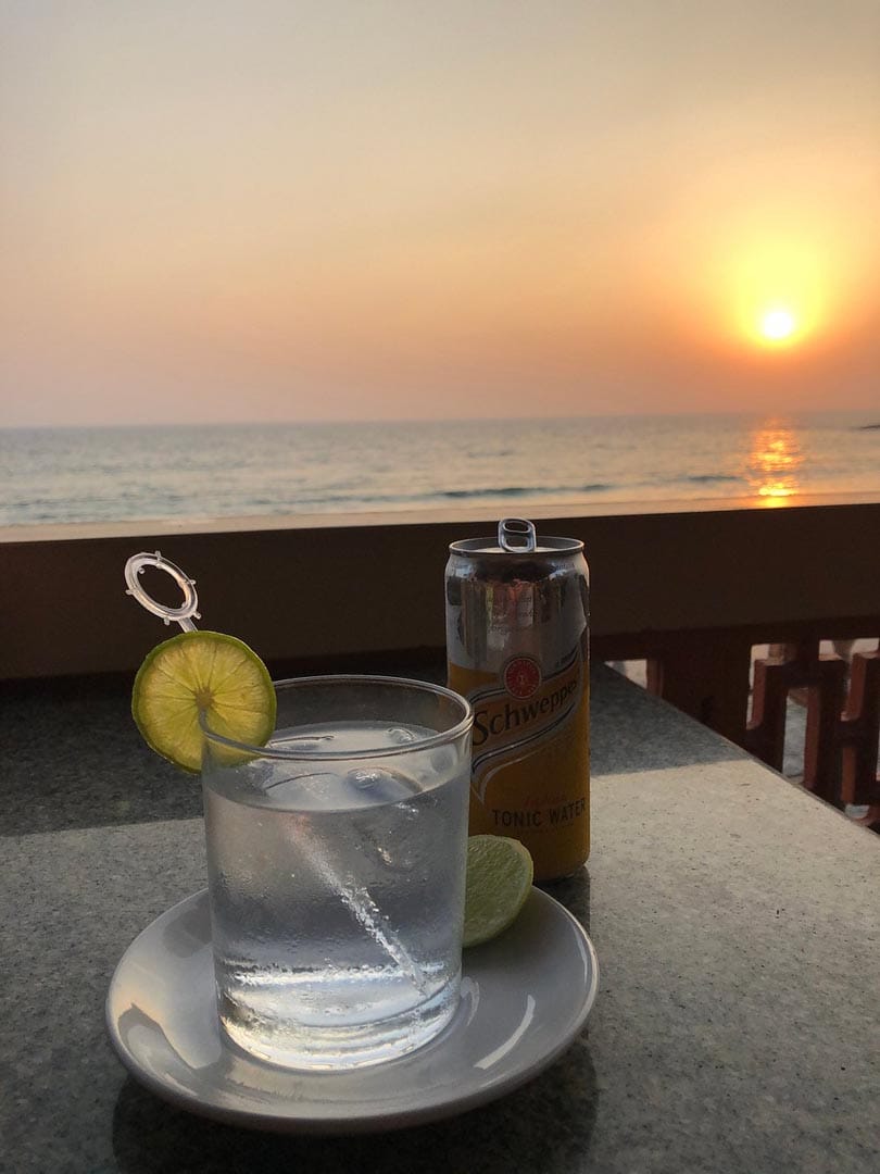 Drinks &ndash; Waves Restaurant & the German Bakery, Trivandrum, Kerala, India