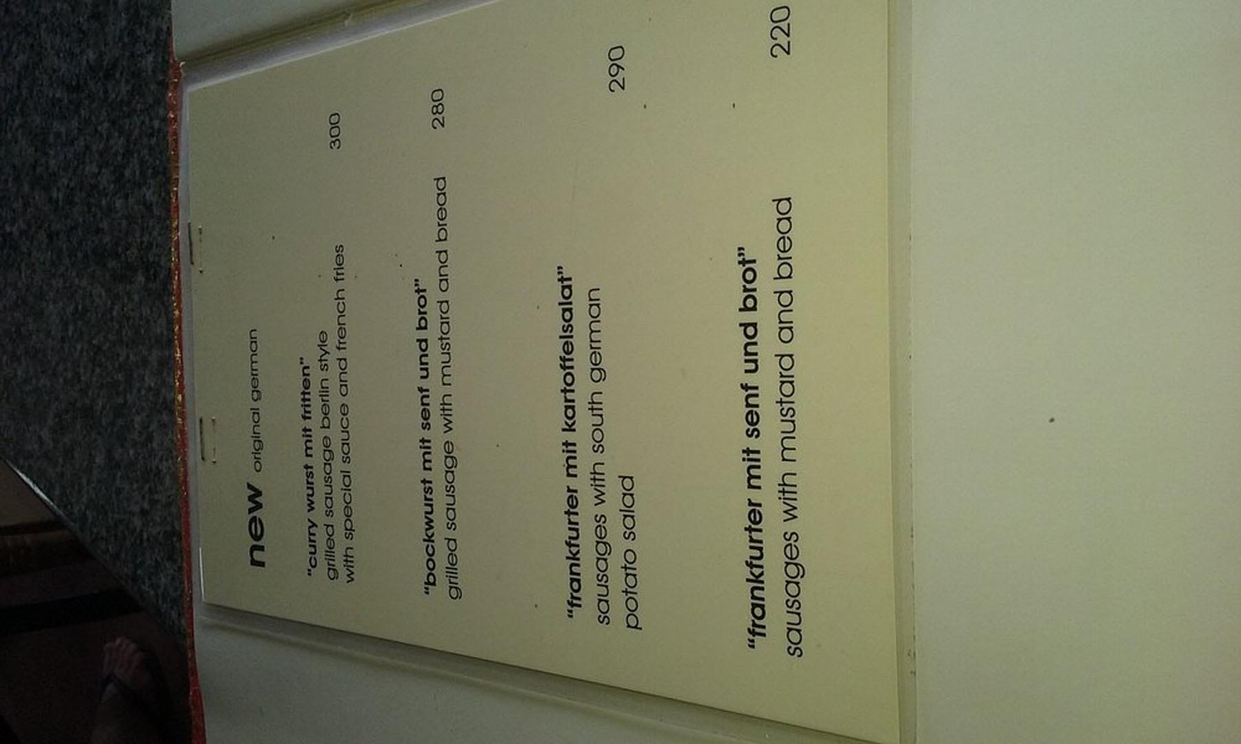 Menu &ndash; Waves Restaurant & the German Bakery, Trivandrum, Kerala, India