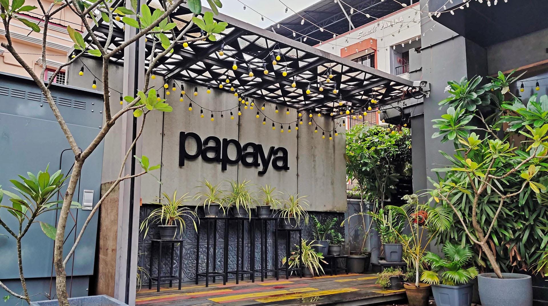 Café Papaya, Kochi, Kerala, India